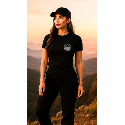 Camisa Casual Feminina Preta - 10 Cumes