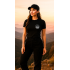 Camisa Casual Feminina Preta - 10 Cumes