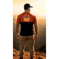 Camisa Casual Masculina Laranja - 10 Cumes