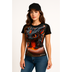 Camisa UV Personalizada IA - Dragão Bebê 