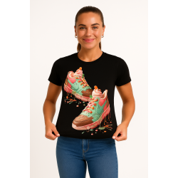 Camisa UV Personalizada IA - Tênis Doces 