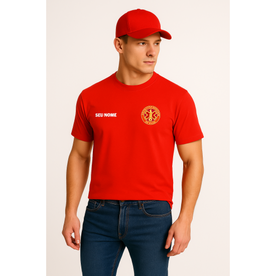 Camisa Básica Bombeiro Modelo 01