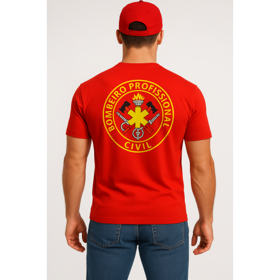 Camisa Básica Bombeiro Modelo 01
