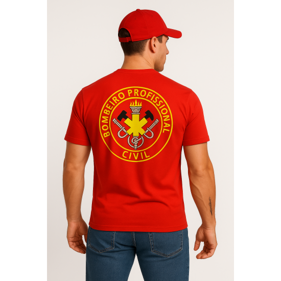 Camisa Básica Bombeiro Modelo 01
