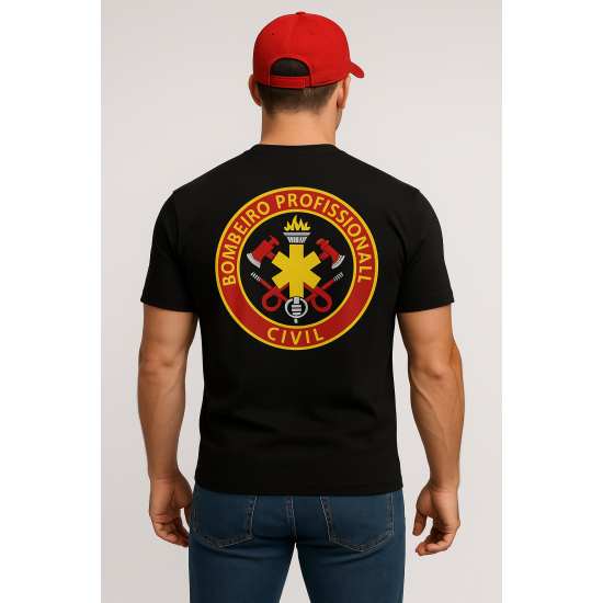 Camisa Básica Bombeiro Modelo 02
