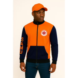 Casaco SAMU Laranja e Azul Modelo 01