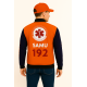 Casaco SAMU Laranja e Azul Modelo 01