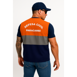 COLETE DEFESA CIVIL PERSONALIZADO 