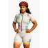 Macaquinho Ciclismo Bike Forro Gel - D80 Farme 02 - Feminino