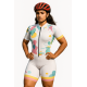 Macaquinho Ciclismo Bike Forro Gel - D80 Farme 02 - Feminino