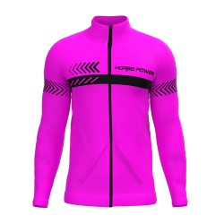 Jaqueta Corta Vento Masculina Vira Bolsa Horse Power F93 Rosa