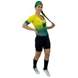 Macaquinho Feminino Horse Power Ciclismo Slim FB 15