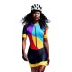 Macaquinho Ciclismo Bike Forro Gel - D80 Abst 02 - Feminino