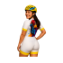 Macaquinho Ciclismo Bike Forro Gel - D80 Abst 03 2025 - Feminino