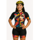 Macaquinho Ciclismo Bike Forro Gel - D80 Abst 04 - Feminino