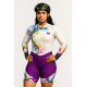 Macaquinho Ciclismo Bike Forro Gel - ML - D80 Abst 05 - Feminino