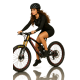 Macaquinho Ciclismo Bike Forro Gel - ML - D80 Abst 11 - Feminino