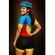 Macaquinho Ciclismo Bike Forro Gel - D80 Abst 02 - Feminino