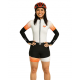 Macaquinho Ciclismo Bike Forro Gel - D80 0525 - Feminino