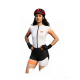Macaquinho Ciclismo Bike Forro Gel - D80 0525 - Feminino