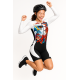Macaquinho Ciclismo Bike Forro Gel - D80 2225 - Feminino
