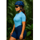 Macaquinho Ciclismo Bike Forro Gel - D80 3325- Feminino