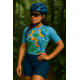 Macaquinho Ciclismo Bike Forro Gel - D80 3425- Feminino