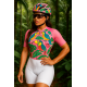 Macaquinho Ciclismo Bike Forro Gel - D80 3625- Feminino