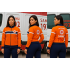 Corta Vento SAMU Laranja Modelo 02 - Feminino