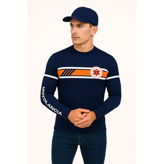 Camisa Proteção UV 50+ Azul Modelo 01