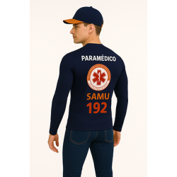 Camisa Proteção UV 50+ Azul Modelo 01