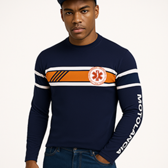 Camisa Proteção UV 50+ Azul Modelo 01