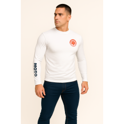 Camisa Proteção UV 50+ Branca Modelo 01