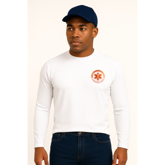 Camisa Proteção UV 50+ Branca Modelo 01