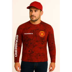 Camisa Manga Longa UV 50+ Bombeiro Modelo 03