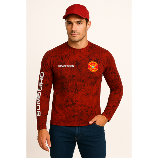 Camisa Manga Longa UV 50+ Bombeiro Modelo 03