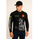 6005 CAMISA MANGA LONGA UV 50+ PRETA