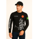 6005 CAMISA MANGA LONGA UV 50+ PRETA