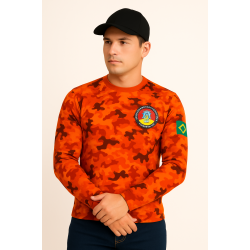 Camisa Manga Longa UV 50+ Bombeiro Modelo 02