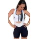 Bretelle Ciclismo Feminino Preto Modelo 04