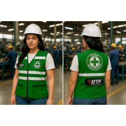 Colete Personalizado - Prevenção de Acidentes 
