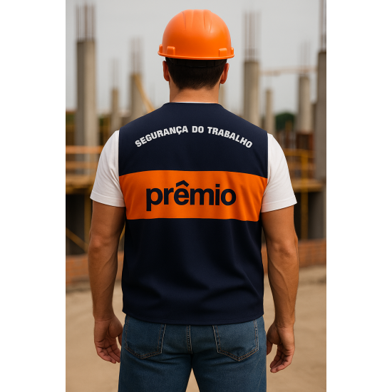 Colete Personalizado - Segurança do Trabalho