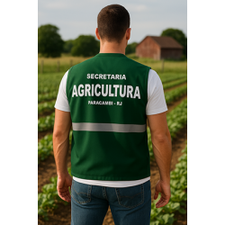 Colete Personalizado - Secretaria de Agricultura