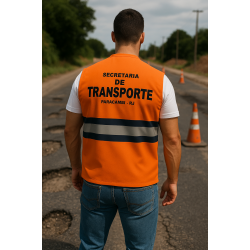 Colete Personalizado - Secretaria de Transporte 