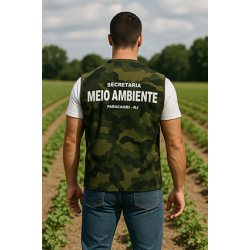 Colete Personalizado - Secretaria do Meio Ambiente